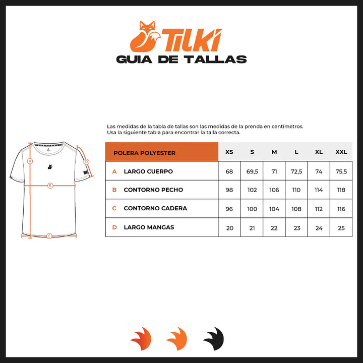 Polera Deportiva Tilki Telme Negra