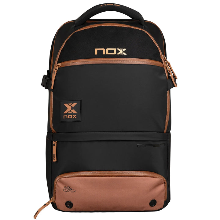 Mochila Nox Luxury Open Series Black Brown 24-25