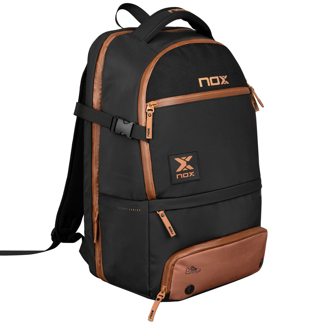 Mochila Nox Luxury Open Series Black Brown 24-25