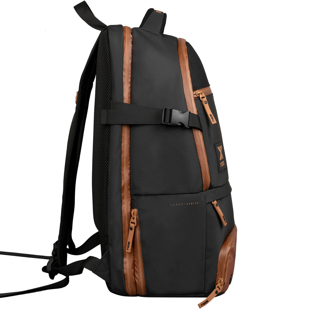 Mochila Nox Luxury Open Series Black Brown 24-25