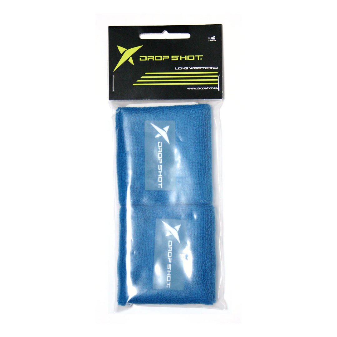 Muñequera Drop Shot Corta Azul