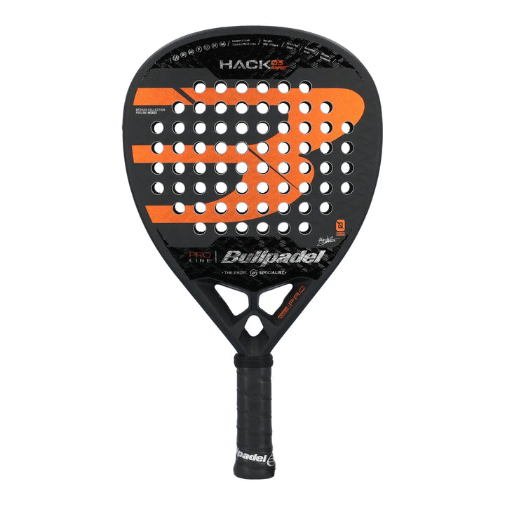 Pala Padel Bullpadel Hack 03 Cmf 2024 + Protector + Grip