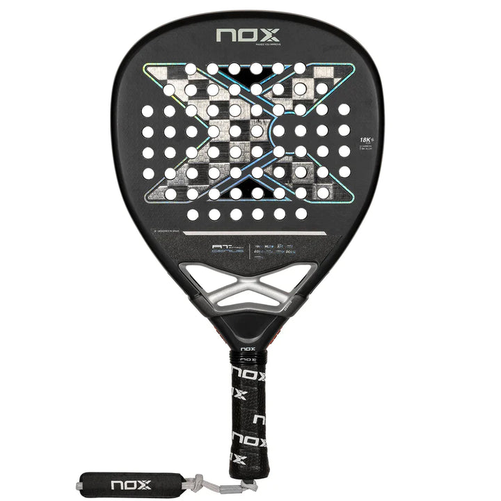 Pala Padel Nox At10 Attack 18K 2024 + Protector + Grip