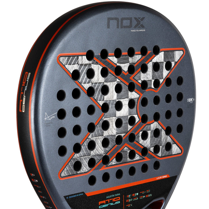 Pala Padel Nox At10 Genius 18K Agustin Tapia