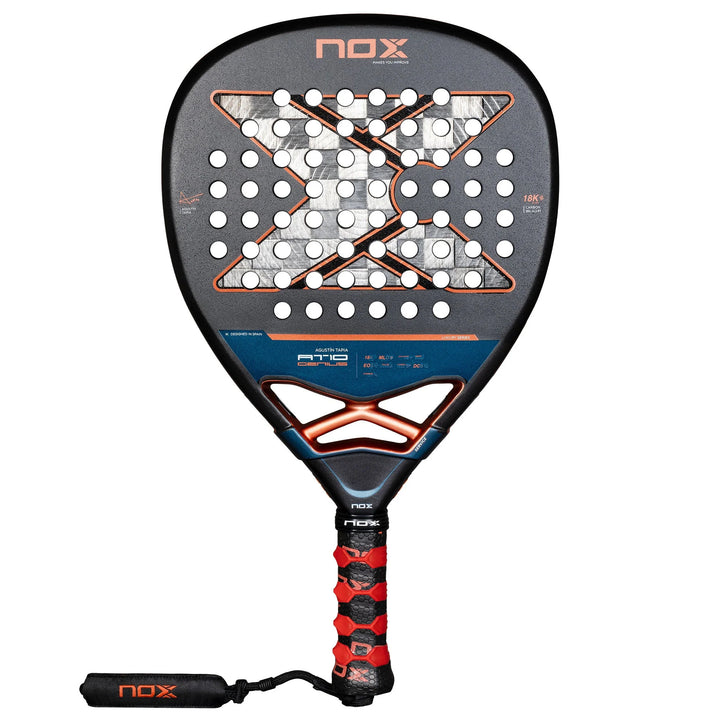 Pala Padel Nox At10 Genius Attack 18K Alum by Agustin Tapia 2025