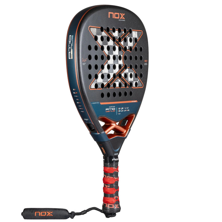 Pala Padel Nox At10 Genius Attack 18K Alum by Agustin Tapia 2025