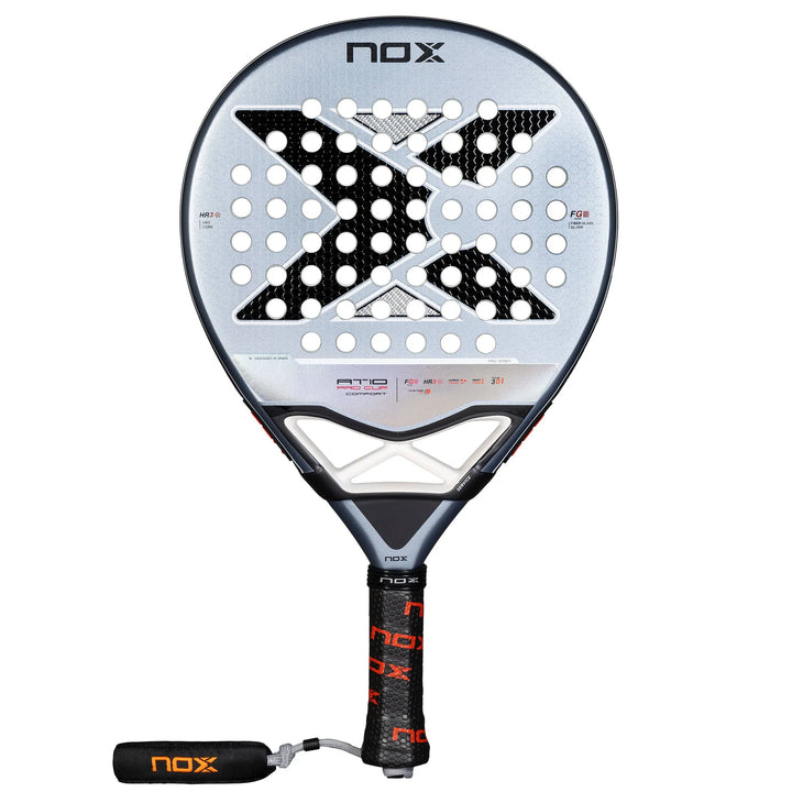 Pala Padel Nox At10 Pro Cup Comfort By Agustin Tapia