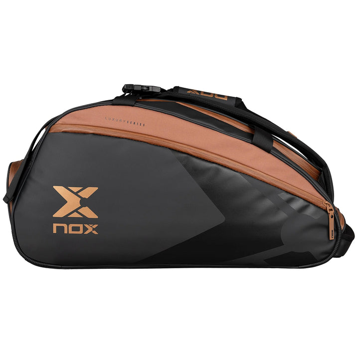 Paletero Padel Nox Luxury Open Series Black Brown 24-25