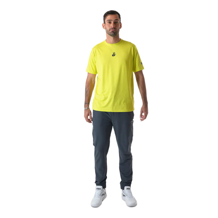 Polera Deportiva Tilki Telme Amarilla Fluor