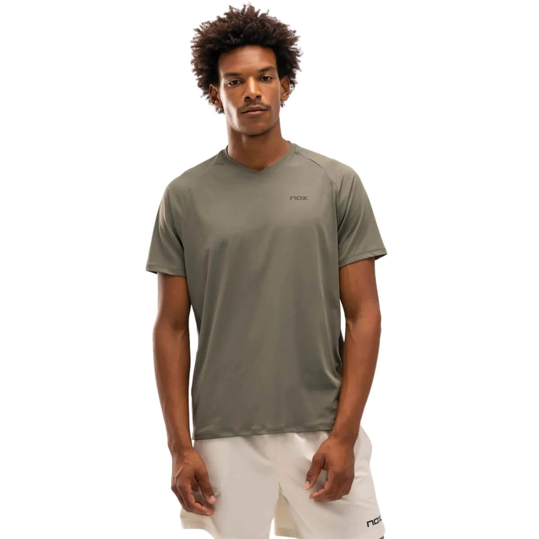 Polera Nox Hombre Pro Fit Olive Green