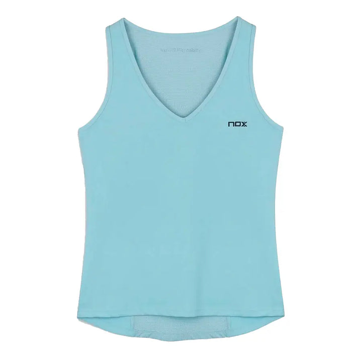 Polera Nox Mujer Tirantes Pro Fit Azul Cielo