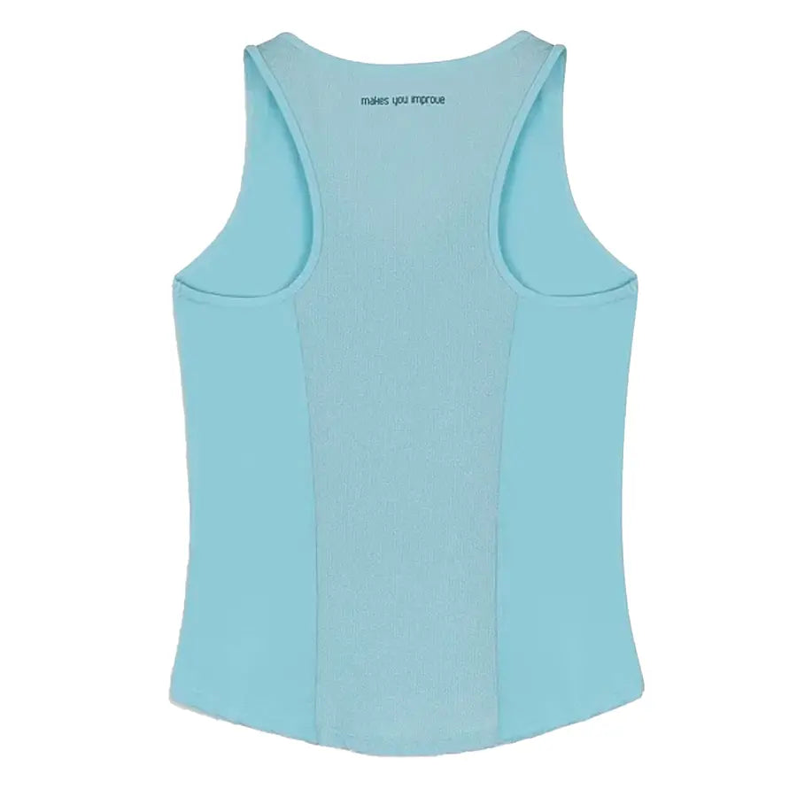 Polera Nox Mujer Tirantes Pro Fit Azul Cielo