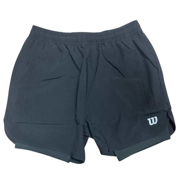 Short Wilson Negro Con Calza