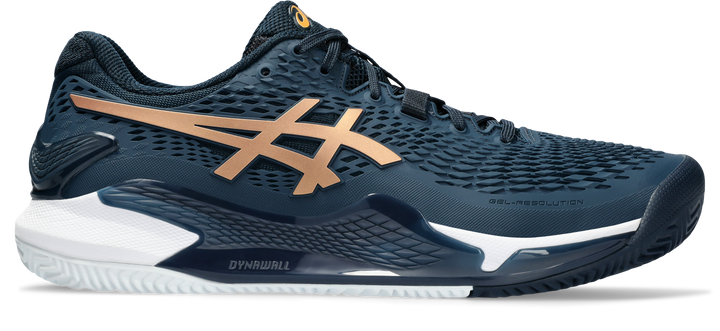 Zapatillas Asics Gel-Resolution 9 Clay Blue Expanse/Pure Gold