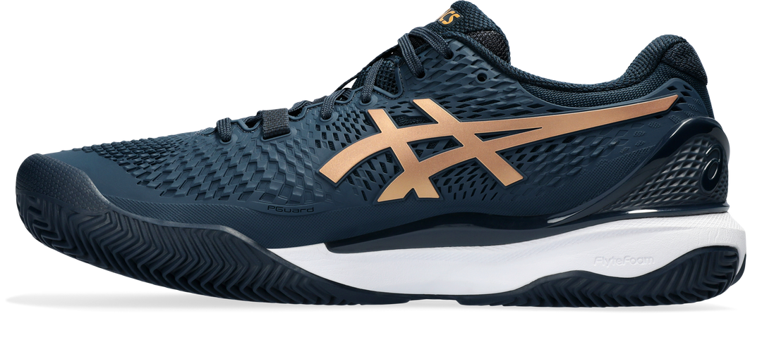 Zapatillas Asics Gel-Resolution 9 Clay Blue Expanse/Pure Gold