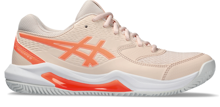 Zapatilla Asics Gel-Dedicate 8 Clay Pearl Pink/Sun Coral