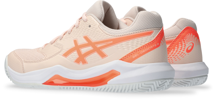 Zapatilla Asics Gel-Dedicate 8 Clay Pearl Pink/Sun Coral