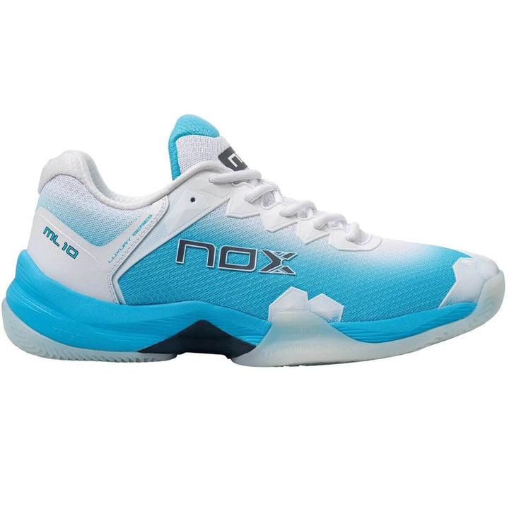 Zapatilla Padel Nox ML10 Hexa White Aquarius