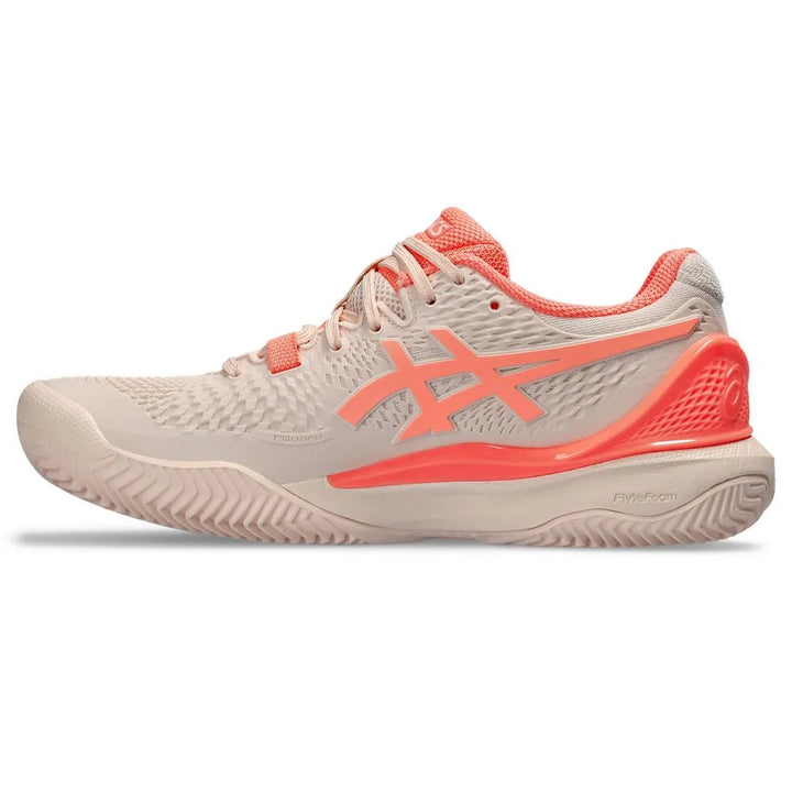 Zapatillas Asics Gel-Resolution 9 Clay Pearl Pink/Sun Coral