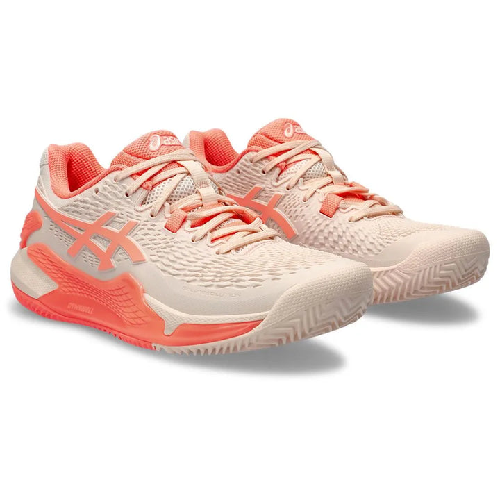 Zapatillas Asics Gel-Resolution 9 Clay Pearl Pink/Sun Coral