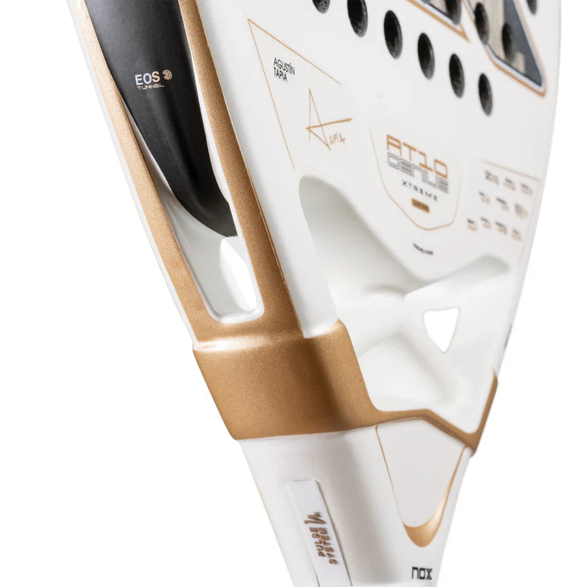 Pala de Padel Nox AT10 Genius 12K Alum XTREM 2026 + Overgrip + Protector