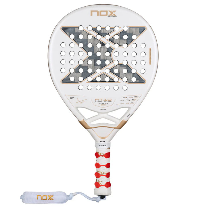 Pala de Padel Nox AT10 Genius 12K Alum XTREM 2026 + Overgrip + Protector
