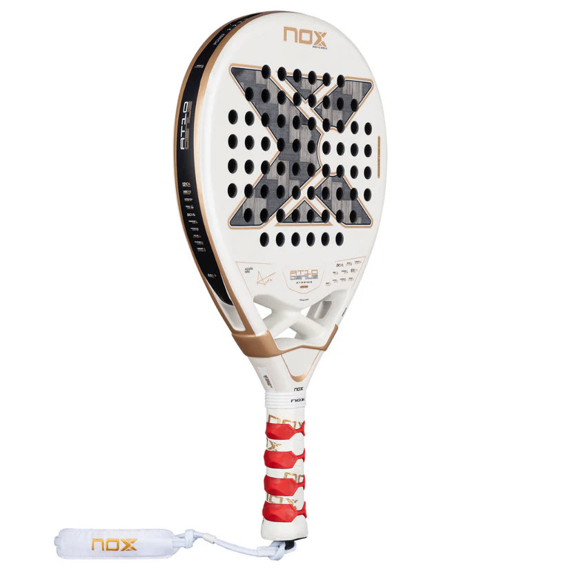 Pala de Padel Nox AT10 Genius 12K Alum XTREM 2026 + Overgrip + Protector