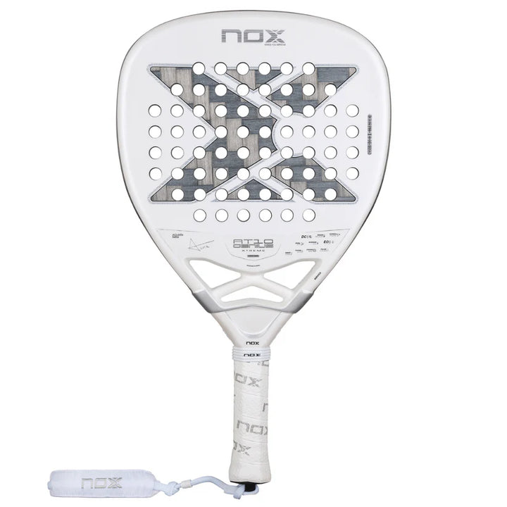 Pala de Padel Nox AT10 Genius Attack 12K Alum XTREM 2026 + Overgrip + Protector