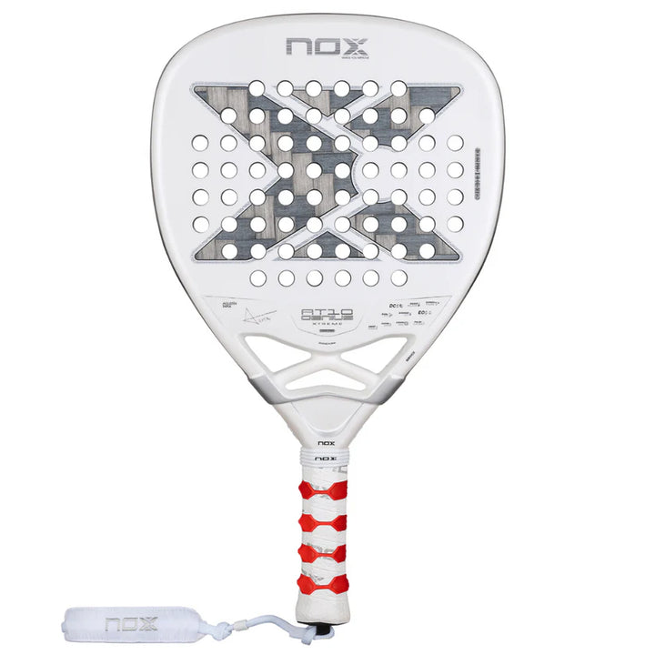 Pala de Padel Nox AT10 Genius Attack 12K Alum XTREM 2026 + Overgrip + Protector