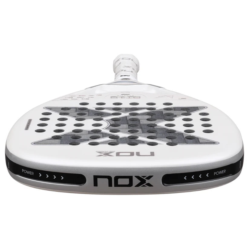 Pala de Padel Nox AT10 Genius Attack 12K Alum XTREM 2026 + Overgrip + Protector