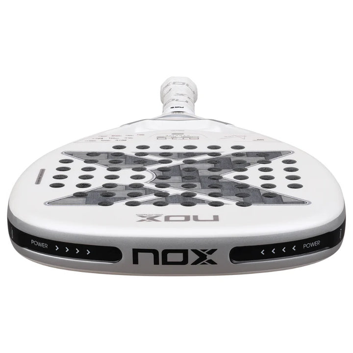 Pala de Padel Nox AT10 Genius Attack 12K Alum XTREM 2026 + Overgrip + Protector