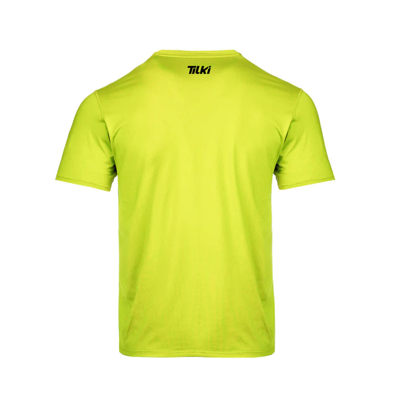 Polera Tilki Khombi Poly Temel Amarillo Fluor