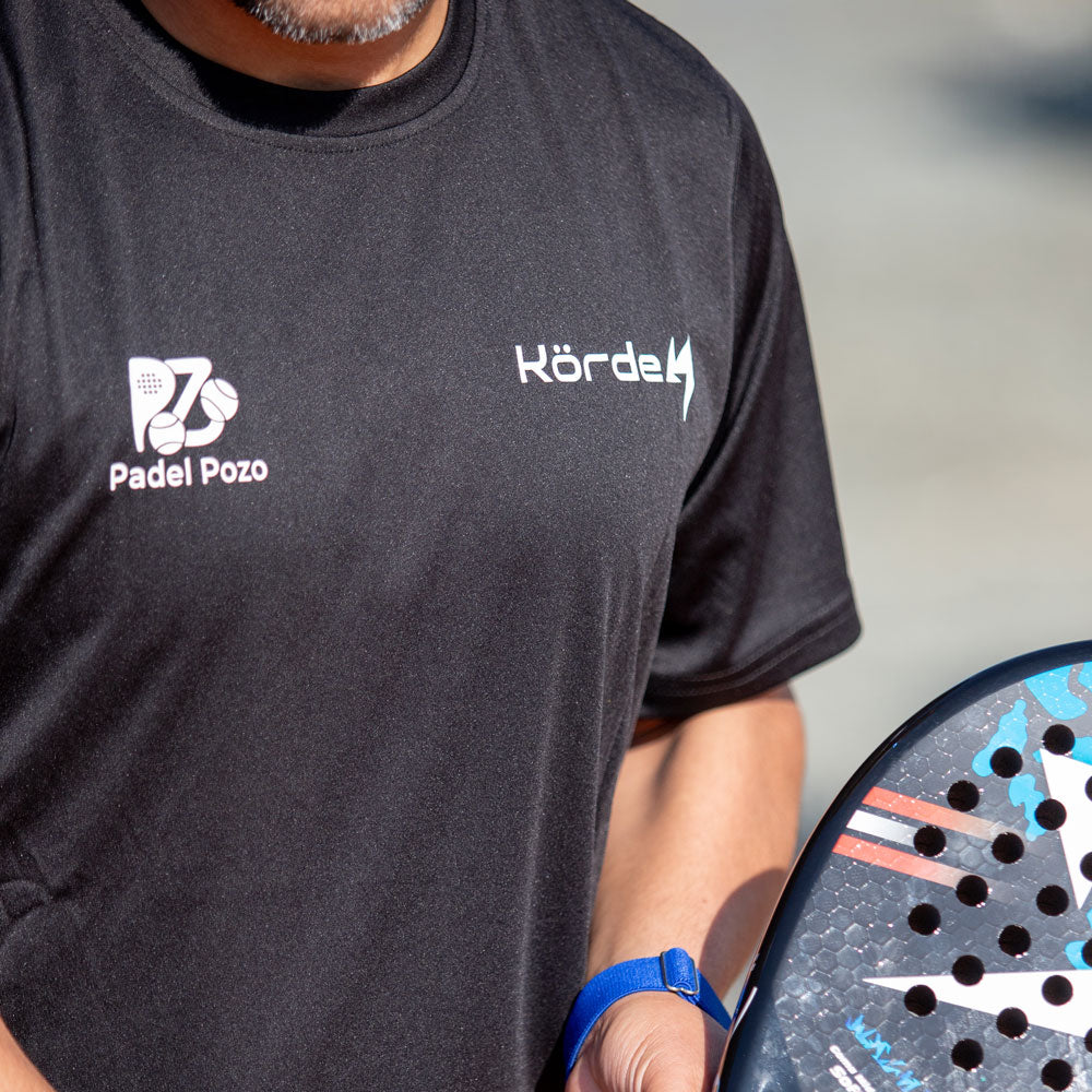 Polera Korde Padel Pozo Negra